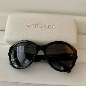 Versace VE 4254 Polarized Black Sunglasses